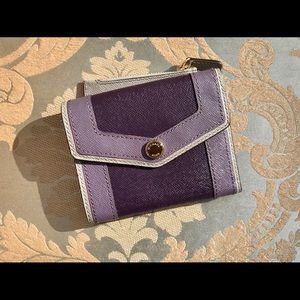 Purple Michael Kors MK Wallet